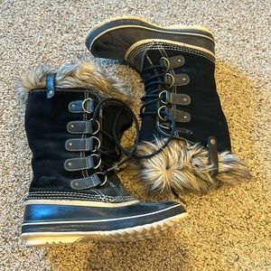 Sorel Joan of Arctic waterproof fur winter boots